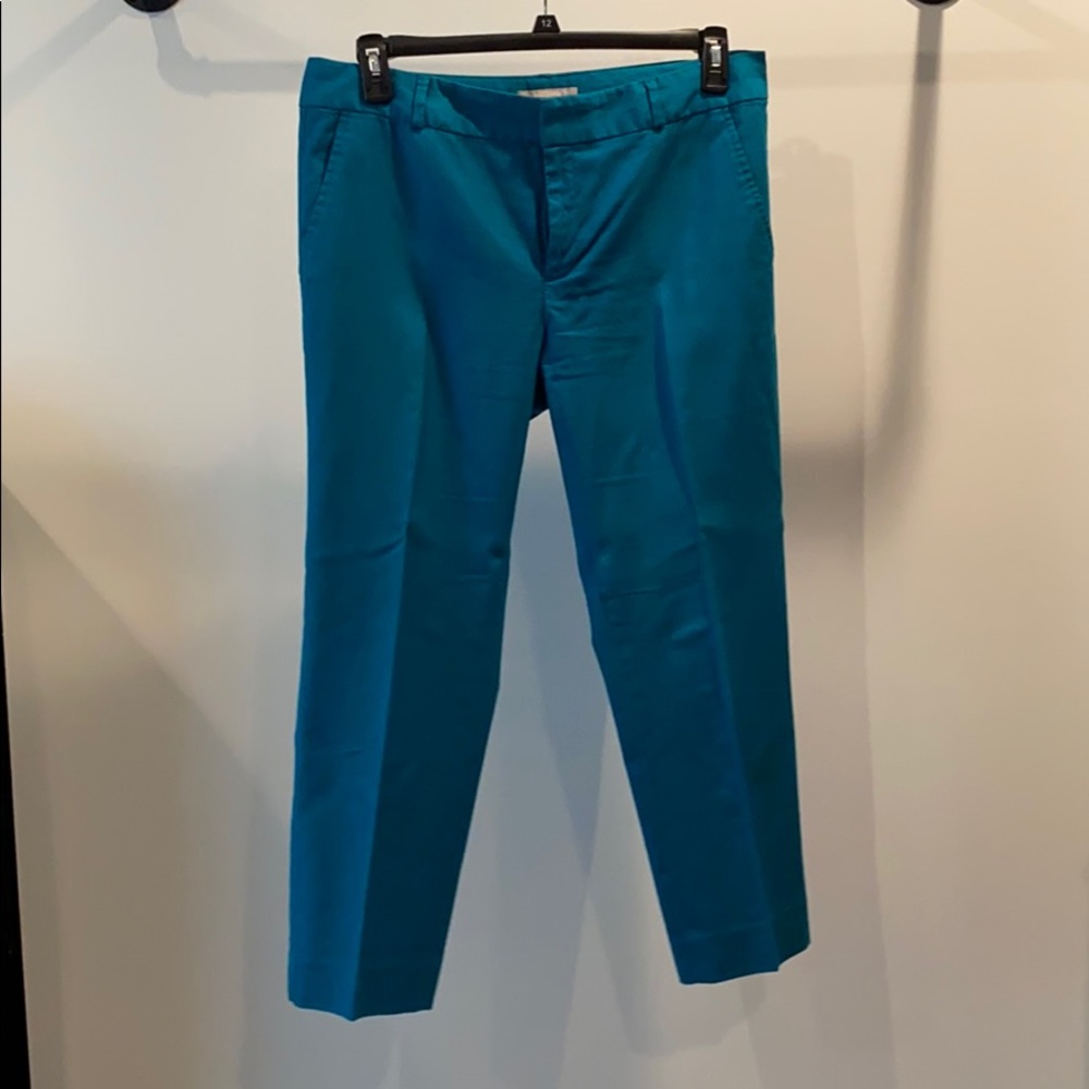 Banana Republic Teal Blue Capri Pant